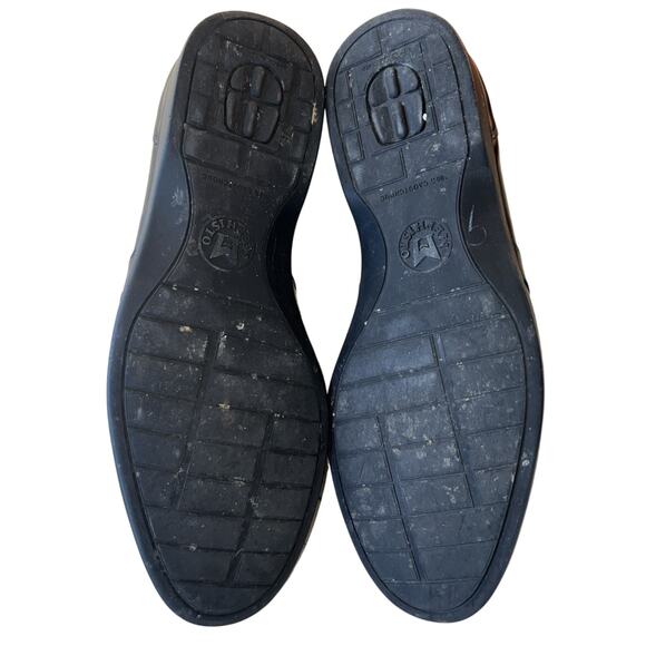 Mephisto Men's Sz 10.5 M Black Leather Slip On Dress Loafers - Picture 9 of 11